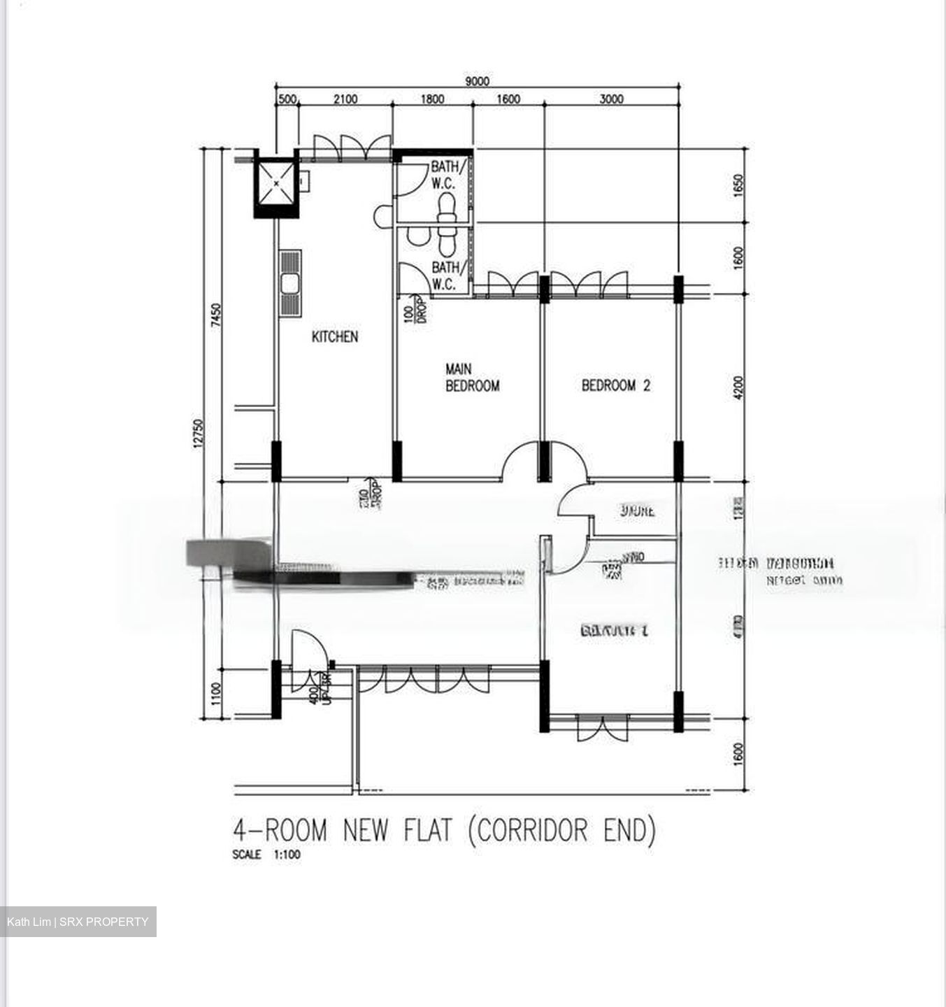 Blk 101 Woodlands Street 13 (Woodlands), HDB 4 Rooms #484483631